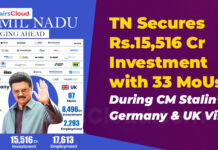 TN Secures Rs.15,516 Crore Investment with 33 MoUs During CM Stalin’s Germany & UK Visit