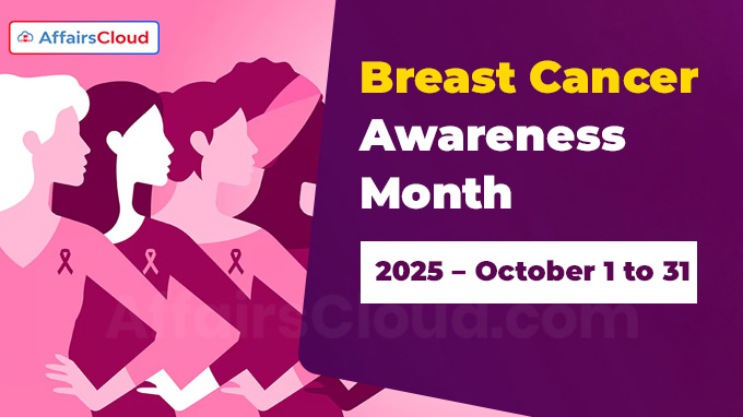 Breast Cancer Awareness Month 2025 - October 1 to 31