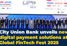 City Union Bank unveils new digital payment solutions at Global FinTech Fest 2025