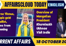 Current Affairs 18 October 2025