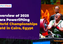 Overview of 2025 World Para Powerlifting Championships Held in Cairo, Egypt