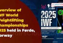 Overview of IWF World Weightlifting Championships 2025 held in Førde, Norway