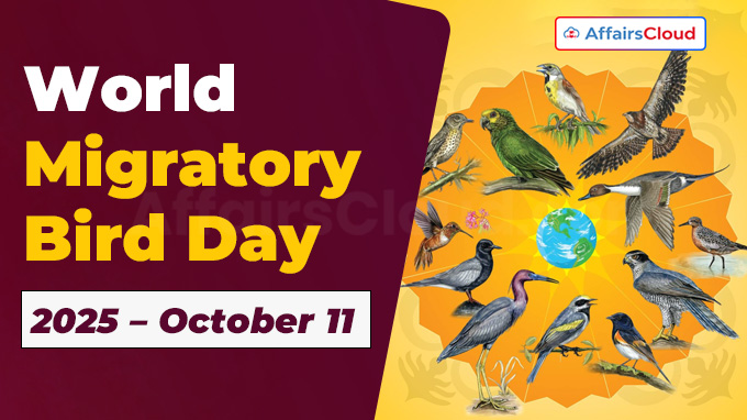 World Migratory Bird Day 2025 – October 11