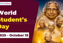विश्व छात्र दिवस 2025 – 15 अक्टूबर