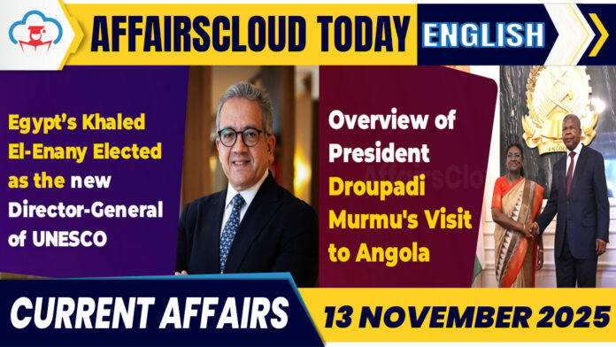 Current Affairs 13 Nov 2025 English