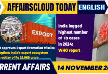 Current Affairs 14 November 2025