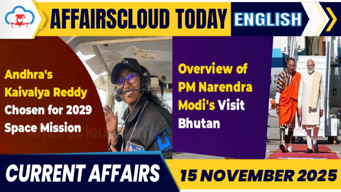 Current Affairs 15 Nov 2025 English