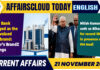 Current Affairs 21 November 2025