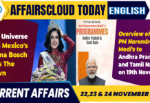 Current Affairs 22, 23 & 24 November 2025