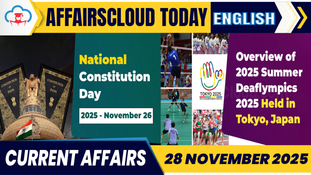 Current Affairs 28 November 2025