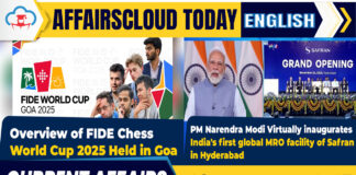 Current Affairs 29 November 2025