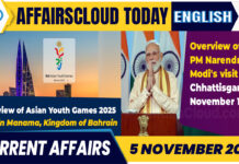 Current Affairs 5 November 2025
