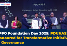 EPFO Foundation Day 2025: PDUNASS Honoured with Two Bhavishya Nidhi Awards 2025