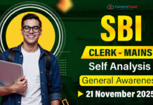 GA Questions asked in SBI Clerk Mains Exam 2025 – November 21