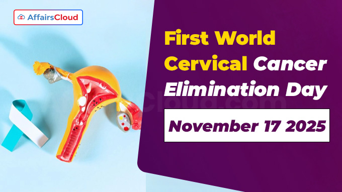First World Cervical Cancer Elimination Day - November 17 2025