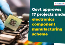 GoI Approved 17 Projects with Rs 7,172 Crore Investment under ECMS