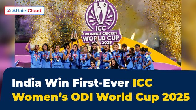 India Win First-Ever ICC Women’s ODI World Cup 2025