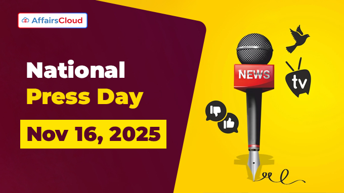 National Press Day 2025 – November 16
