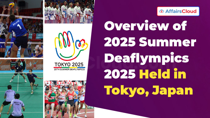 Overview of 2025 Summer Deaflympics 2025 Held in Tokyo, Japan (1)