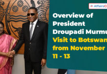 राष्ट्रपति द्रौपदी की 11 से 13 नवंबर, 2025 तक बोत्सवाना यात्रा का अवलोकन