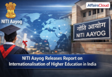 NITI Aayog Releases Report on ‘Internationalisation of Higher Education in India’