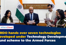 DRDO Hands Over 7 Indigenous Technologies to Indian Armed Forces