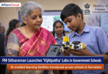 Union Minister Nirmala Sitharaman Launches ‘VijAIpatha’ Labs in Karnataka Government Schools