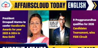 Current Affairs 11 December 2025