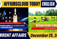 Current Affairs 25 December 2025
