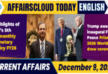 Current Affairs 9 December 2025