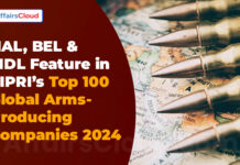 HAL, BEL & MDL Feature in SIPRI Top 100 Global Arms-Producing Companies 2024
