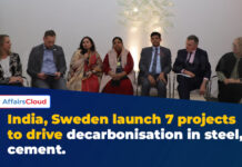 India and Sweden Launches 7 Green Tech Projects to Carbonize Steel and Cement Sectors