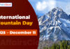 International Mountain Day 2025-December 11