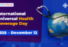 International Universal Health Coverage Day 2025 – December 12