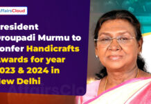 President Droupadi Murmu Confers National Handicrafts Awards for 2023 and 2024