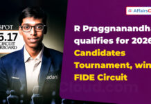 GM R Praggnanandhaa Wins FIDE Circuit 2025, Qualifies for Candidates Tournament 2026