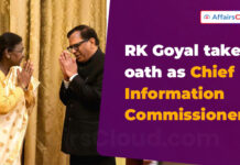 Former IAS Officer Raj Kumar Goyal Sworn in as Chief Information Commissioner