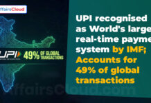 UPI Recognized as World’s Largest Real-Time Payment System: IMF & ACI Reports