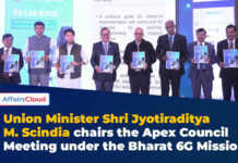 Union Minister Jyotiraditya Scindia Chaired Apex Council Meeting under Bharat 6G Mission in New Delhi