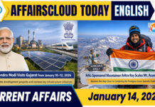 Current Affairs 14 January 2026