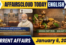 Current Affairs 6 January 2026