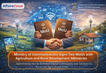 Ministry of Communications Signs MoUs with MoRD & MoAFW to Set Up National Logistics Mechanism