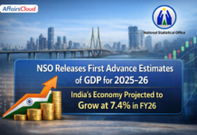 NSO releases FAE of GDP 2025-26; Real GDP witnesses 7.4% growth in FY26