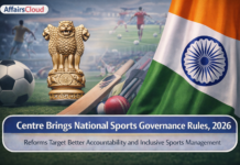 GOI Notifies National Sports Governance Rules 2026