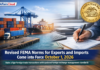RBI Notifies New FEMA Rules for Exports and Imports to Take Effect from October 01, 2026
