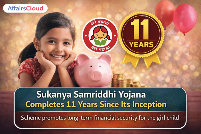 Sukanya Samriddhi Yojana Completes 11 years Since its Inception