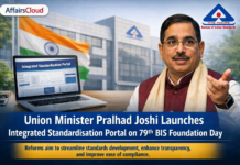 Union Minister Pralhad Joshi Launches Integrated Standardisation Portal and Key Initiatives on 79th Foundation Day of BIS