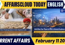 Current Affairs 11 February 2026