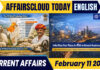 Current Affairs 11 February 2026
