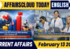 Current Affairs 13 February 2026